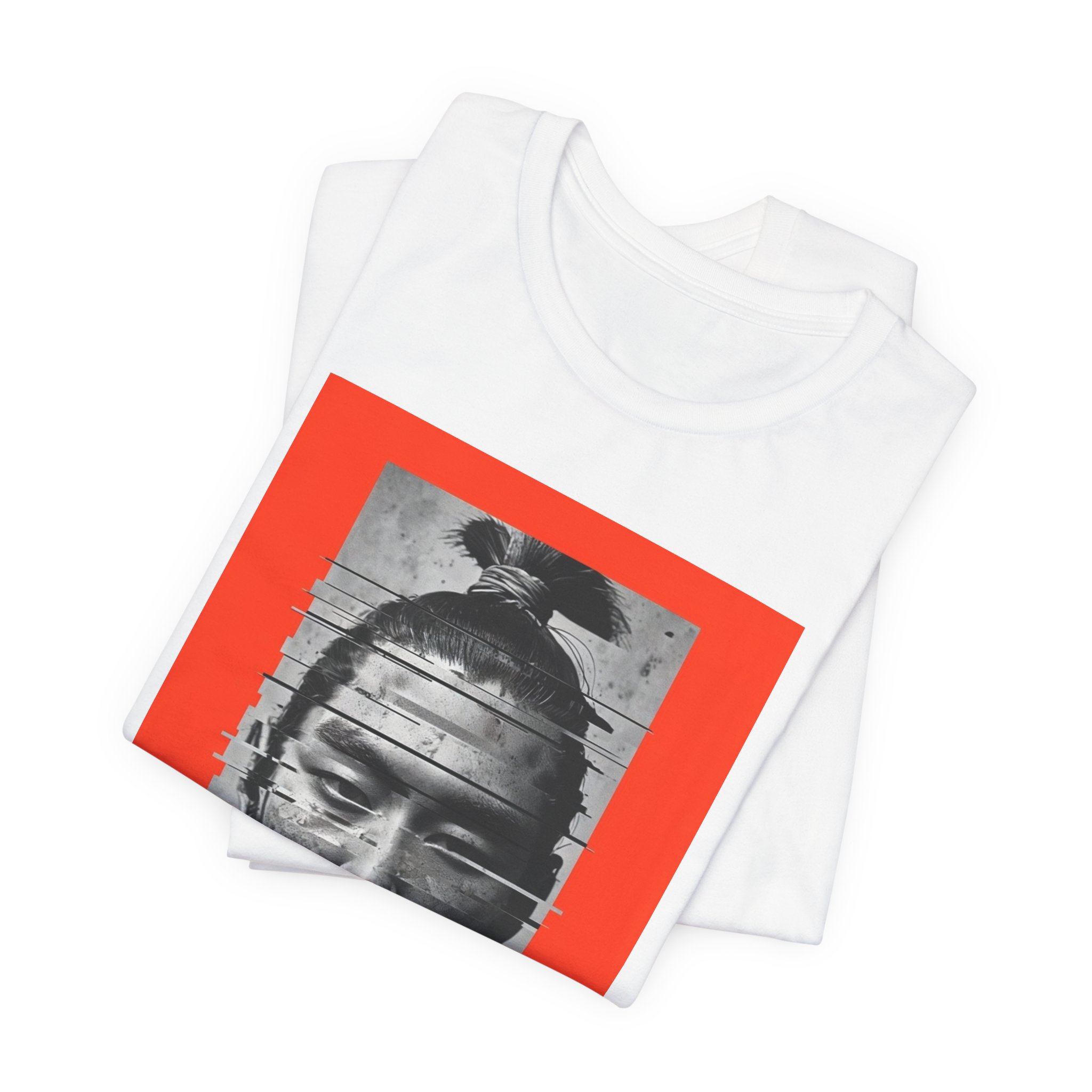 Edgy Graphic Tee - Warning Message Design for Creative Souls