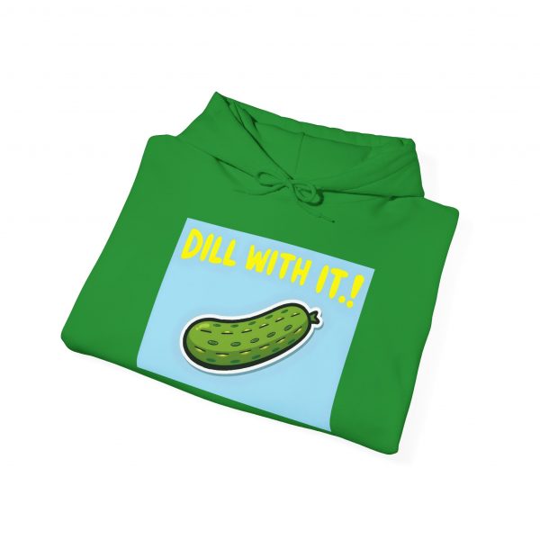 Funny Dill Pickle Hoodie - Unisex Heavy Blend™ Sweatshirt for Casual Wear