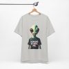 Humans Scare Me Alien Unisex Tee - Fun & Quirky Graphic T-Shirt for Science Fiction Lovers - Image 8