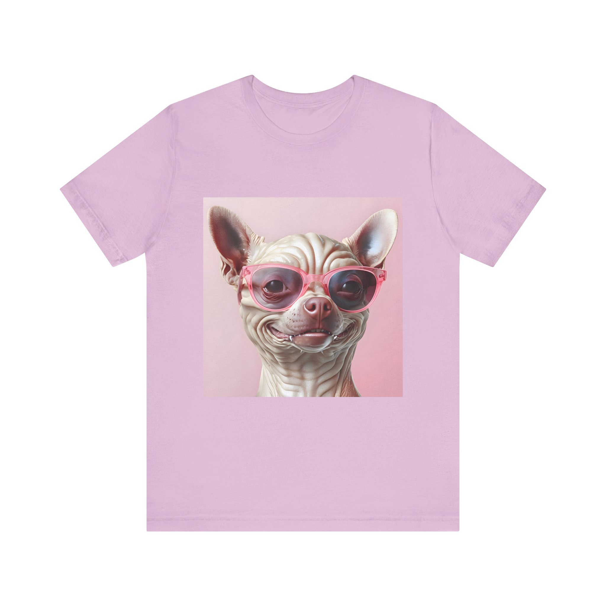 Funny Dog Graphic Tee - Cool Chihuahua with Sunglasses