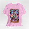 La Chula Skull Graphic Tee - Unisex Jersey Short Sleeve Shirt for Day of the Dead Celebrations - Image 23
