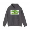 Tropical Paradise Hooded Sweatshirt | Relaxing Palm Chair Design - Image 10