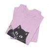 Funny Cat Eating Noodles Unisex Tee - Image 24