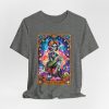 La Chula Skull Graphic Tee - Unisex Jersey Short Sleeve Shirt for Day of the Dead Celebrations - Image 5