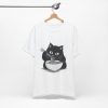Funny Cat Eating Noodles Unisex Tee - Image 8