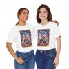 La Chula Skull Graphic Tee - Unisex Jersey Short Sleeve Shirt for Day of the Dead Celebrations - Image 3
