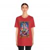 La Chula Skull Graphic Tee - Unisex Jersey Short Sleeve Shirt for Day of the Dead Celebrations - Image 30