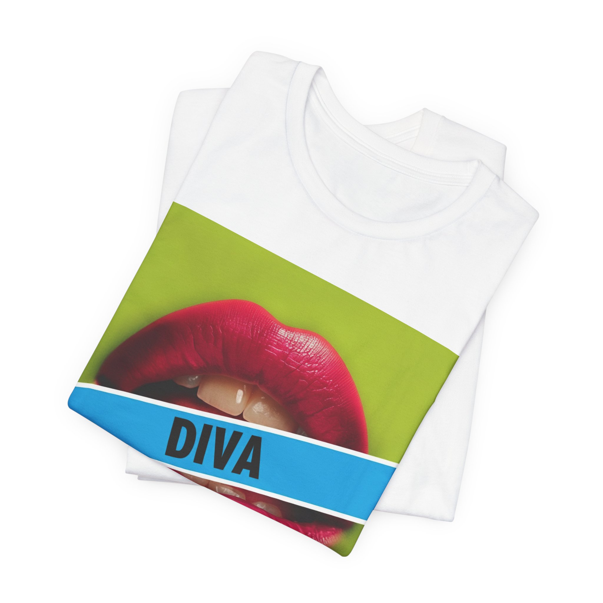 Diva Graphic Tee, Fun T-Shirt for Fashion Lovers, Stylish Gift for Birthdays, Unique Statement Apparel, Casual Wear, Trendy Outfit